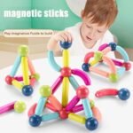 Premium Magnetic Building Blocks Toy – 42 Pcs