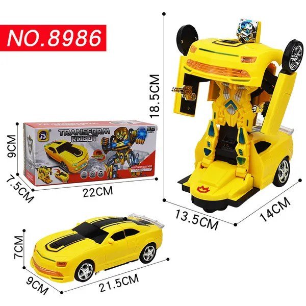 Transforming Robot Sports Car Set